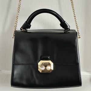 TED BAKER Leather Crossbody with Pearl Detail